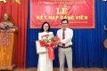 TỰ HÀO TUỔI TRẺ TRƯỜNG THPT PHAN BỘI CHÂU – NAM DONG: HAI HỌC SINH ƯU TÚ ĐƯỢC KẾT NẠP VÀO ĐẢNG