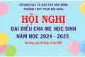 Hội nghị đại biểu cha mẹ học sinh 2024-2025