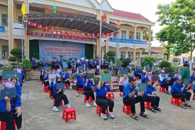 CÁC HOẠT ĐỘNG CHÀO MỪNG NGÀY THÀNH LẬP ĐOÀN 26/3, TRƯỜNG THPT PHAN BỘI CHÂU–NAM ĐÔNG