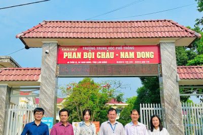 Kiểm tra “Trường học an toàn” năm học 2025-2026 tại trường THPT Phan Bôi Châu – Nam Dong